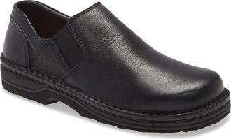Naot Eiger Slip-On in Soft Black Leather at Nordstrom, Size 45