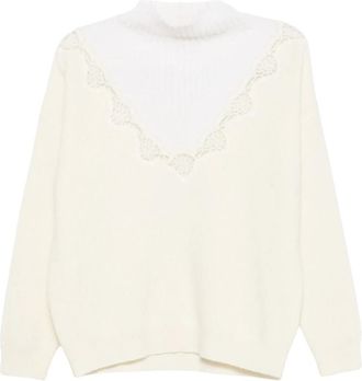 Ermanno Scervino Mujer, Jerseys, Blanco, Talla: S