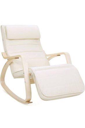 Boxxx Relaxsessel, Beige, Holz, Textil, Birke, vollmassiv, 91x55x115 cm, Relaxfunktion, Wohnzimmer, Sessel, Relaxsessel