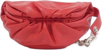 Bottega Veneta Pre-owned Belt Bags, female, Red, Size: ONE SIZE Pre-owned Leather Belt Bag
