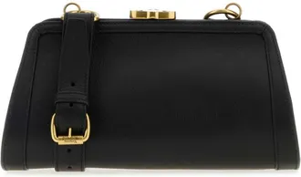 Vivienne Westwood Black Ascot Crossbody Bag