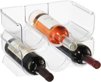 Oggi 3-Bottle Wine Rack Twin-Pack
