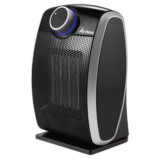 Ardes 4P09 Stufetta elettrica ceramica 1800W con ventilatore nero e argento per interni - Ardes