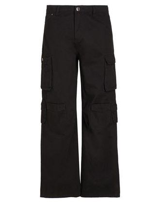 8 by YOOX COTTON WIDE LEG CARGO PANTS
