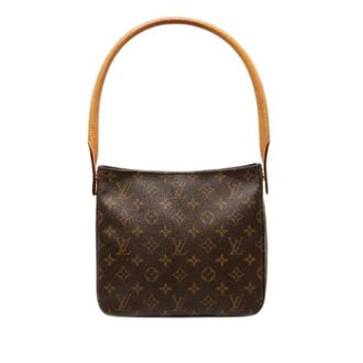 Louis Vuitton Pre-owned Handbags, female, Brown, Size: ONE SIZE Pre-owned Looping MM Monogram Shoulder Bag
