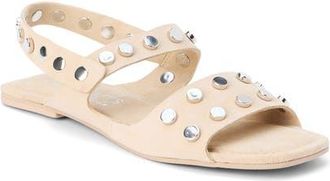 Matisse Footwear Kira Quarter Strap Sandal in Natural Suede at Nordstrom, Size 10