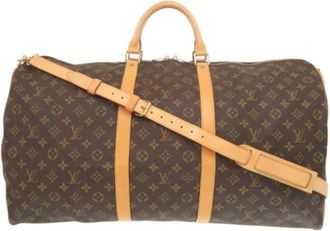 Louis Vuitton Pre-owned Weekend Bags, male, Brown, Size: ONE SIZE Pre-owned Boston Bag