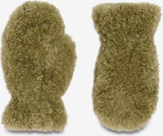 Apparis Fäustlinge aus lockigem Plüsch Coco