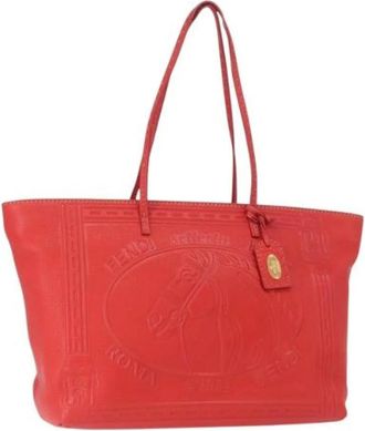 Fendi Pre-owned Tote Bags, female, Red, Size: ONE SIZE Pre-owned Vintage Tote Bag