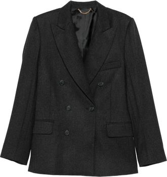 Victoria Beckham Double-breasted Wool Blazer