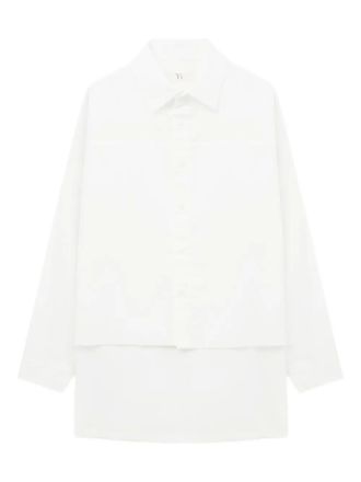 Yohji Yamamoto buttoned shirt - White