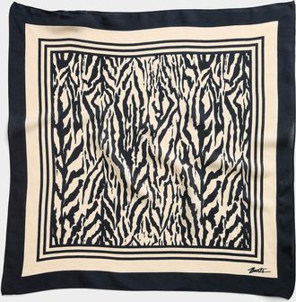 Barts Womens Patterned block square scarf