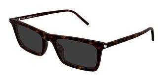 Saint Laurent SL 890/F BETTY THIN Asian Fit 002 Mens Sunglasses Tortoiseshell Size 54