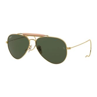 Ray-Ban Zonnebril - unisex - Zonnebrillen - Geel - 58 MM - Accessoires