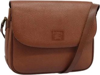 Burberry Pre-owned Cross Body Bags, female, Brown, Size: ONE SIZE Pre-owned Vintage Shoulder Bag