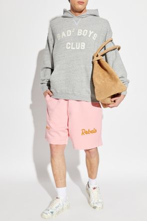 Dsquared2 Shorts With Embroidered Logo, Mens, Pink