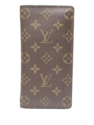 Louis Vuitton Portafoglio Portefeuille con monogramma anni 2000 - Marrone