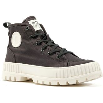 Palladium Pallashock Mid Sneaker in Black at Nordstrom Rack, Size 12.5 Womens / 11 Mens