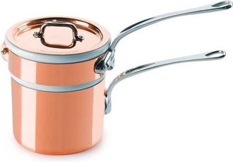 Bloomingdale's MHeritage M150s 0.9 qt. Bain Marie Cast Stainless Handle in Copper at Nordstrom