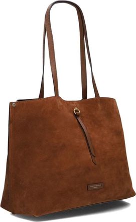 Gianni Chiarini Tassen, Dames, Bruin, ONE Size, Wol, Egle Shopper voor herfst en winter