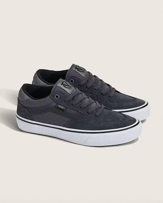 Vans Mens Skate Rowan Sneakers In Asphalt