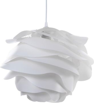 Oresteluchetta L&aacute;mpara de ara&ntilde;a de polipropileno blanco mate al.30 x &oslash;.40 cm