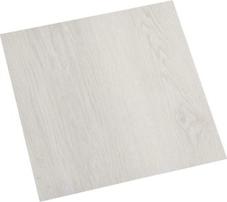 vidaXL Tablones De Suelo Autoadhesivos Beige Claro 30,5 X 30,5 Cm Vidaxl