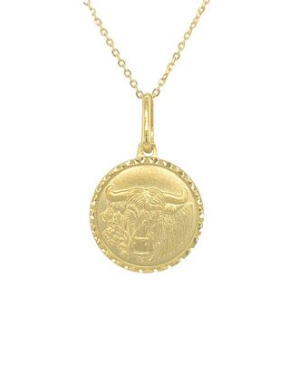 Sabrina Designs 14K Zodiac Taurus Necklace