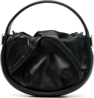Roger Vivier Slouchy Leren Hobo Tas - Dames - Handtassen - Zwart - ONE Size - Leer - Tassen