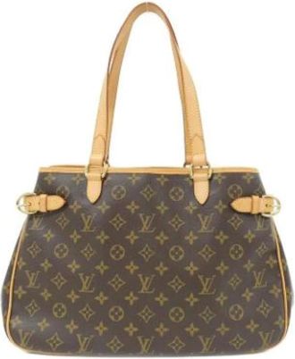 Louis Vuitton Pre-owned Shoulder Bags, female, Brown, Size: ONE SIZE Pre-owned Canvas louis-vuitton-bags