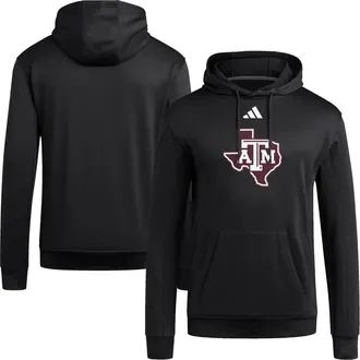 adidas Mens adidas Black Texas A&M Aggies Locker Logo Fleece Pullover Hoodie at Nordstrom, Size Xxx-Large