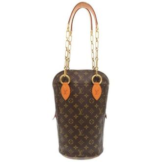Louis Vuitton Tweedehands Canvas Louis Vuitton tassen - Dames - Pre-owned - Bruin - Maat: ONE Size