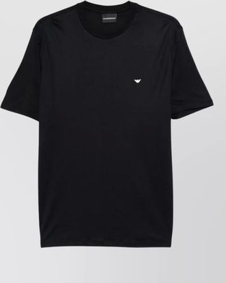 Emporio Armani cotton blend t shirt short sleeves round neck