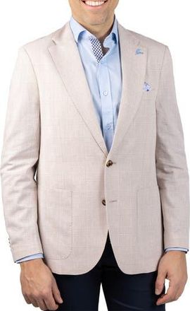 Tailorbyrd Check Sport Coat in Khaki at Nordstrom Rack, Size 48 Regular