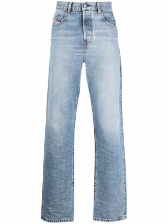 Diesel 2020 D-Viker straight-leg jeans - men - Cotton - 34/32 - Blue