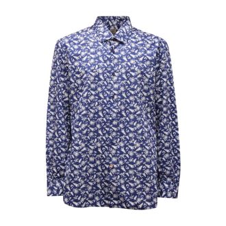 Mazzarelli B104W/13 4004 SR Slim Shirt - Heren - Casual Overhemden - Veelkleurig - 3XL - Leer - Overhemden