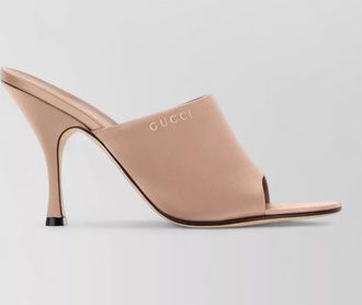 Gucci satin mules