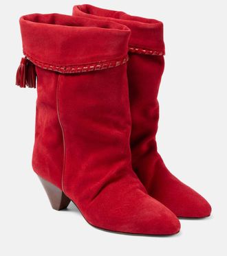 Isabel Marant Dalby suede cowboy boots