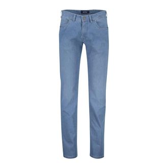 Gardeur Heren, Broeken, Blauw, Maat: W46 L34 Denim