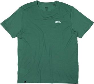 Mons Royale Icon Merino T-Shirt Merinoshirt f&uuml;r Herren | gr&uuml;n