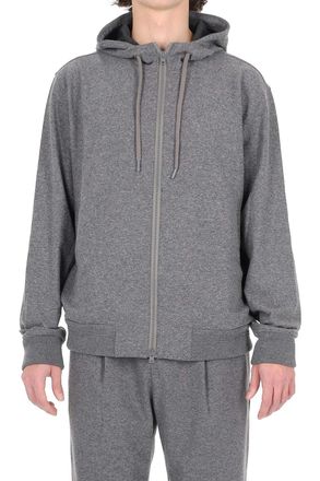 Herno Viscose-Blend Hooded Sweatshirt