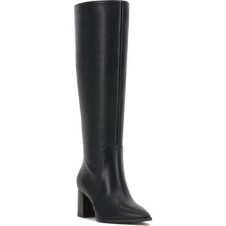 Vince Camuto Lumina Pointed Toe Boot in Black at Nordstrom Rack, Size 5.5 Extra-Wide Calf