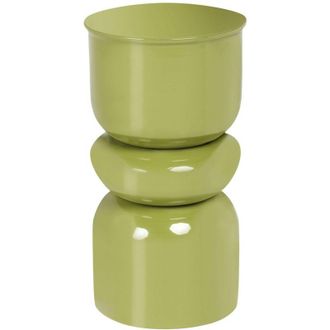 Beliani Accent Side Table Green Iron Painted Indoor Living Room Bedroom PAGE