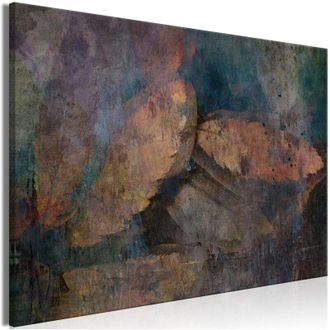 Artgeist Quadro - Foglie di rame (1 pezzo) largo