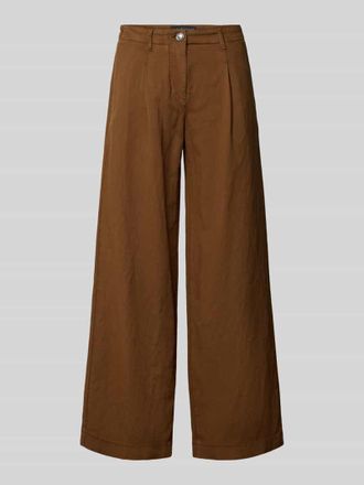 Luisa Cerano Luisa Cerano Hose mit weitem Bein und Eingrifftaschen in Terra, Gr&ouml;&szlig;e 34