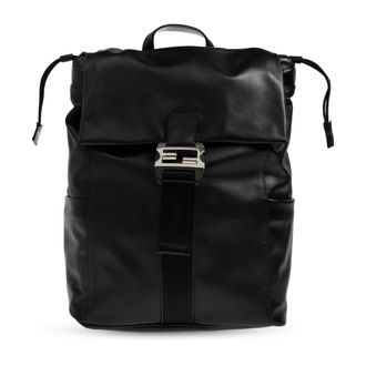 Fendi Mochila Flux - Bags - Hombre - Negro - ONE SIZE