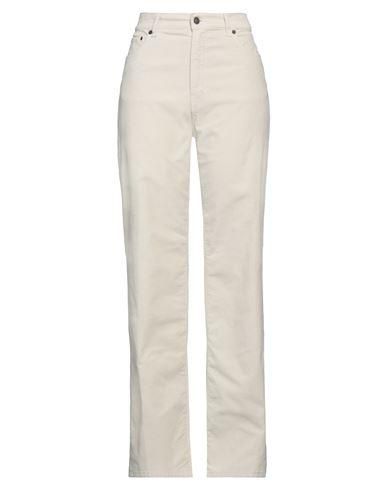 ボトムスその他 HAIKURE Wide ecru corduroy trousers HAIKURE Wide ecru corduroy trousers | TheDoubleF