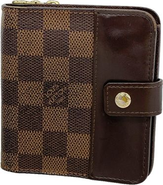 Louis Vuitton Damier Canvas Wallet (Bi-Fold) (Pre-Owned)