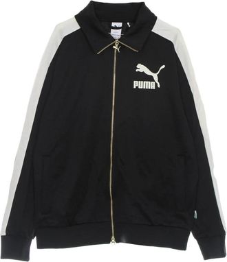 Puma Puma, Fitness, Heren, Zwart, L, Katoen, T7 Tracktop