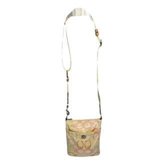 Coach Borsa a tracolla in tessuto Pre-owned - - Pre-owned - Donna - Giallo - ONE SIZE
